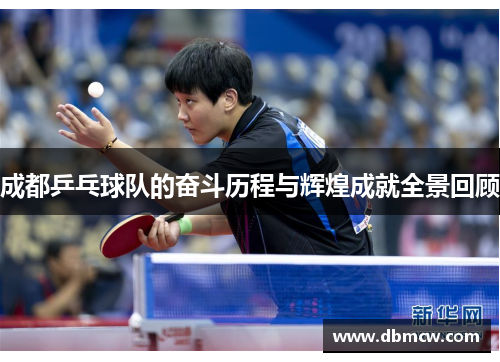 成都乒乓球队的奋斗历程与辉煌成就全景回顾